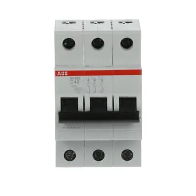 Three Phase ABB MCB SH203-C40