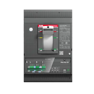 ABB SACE TMAX 630A MCCB, XT5H 630 Ekip M Dip I In=630A 3p F F 