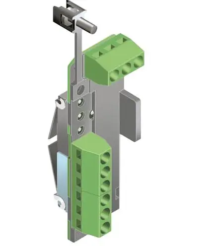 Auxiliary contact AUX-C 1Q 1SY T4-T5-T6 cabled