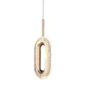 LED Nordic Modern Crystal Pendant Light Iron Acylic PD01-SS