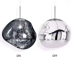 Crystal & plastic - Ball chandalier-PL-G-38-DARK GREY -38cm