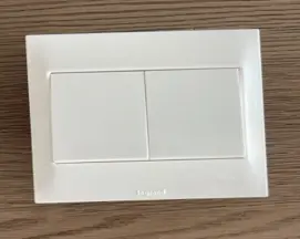  Switch socket 2 gang 2 way- LE GRAND