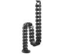 Flexible Cable Management Spine Black