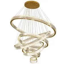 Aluminium & crystal - STEARS LIGHT (2.5 mtrs)