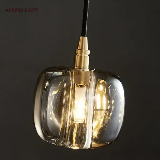 Crystal & glass - CRYSTAL PENDANT D-13-WARM