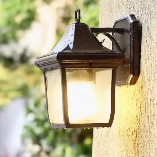 American Retro Aluminum Led Wall Lamp Outdoor Waterproof IP65 HS0418-DN-XS