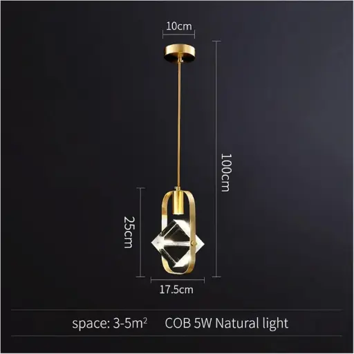 Iron & crystal HQ-LXDDBQ