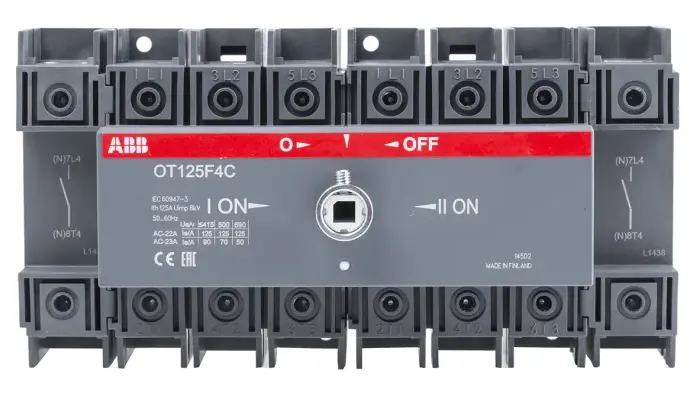 1SCA105054R1001-ME - Manual Changeover Switch