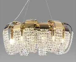 Aluminium & crystal - DINING LIGHT