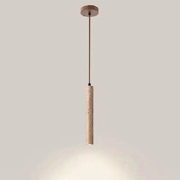 Wabi Sabi Style Travertine Pendant Lamp    D-08