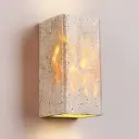 Modern Rectangular Travertine Wall Light  D-074A