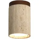 Travertine & wood canopy Original Surface Light - BD-8066