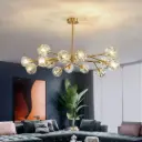 Luxury Modern and Simple LED Iron Art  Chandelier HQ-12TSJZQ