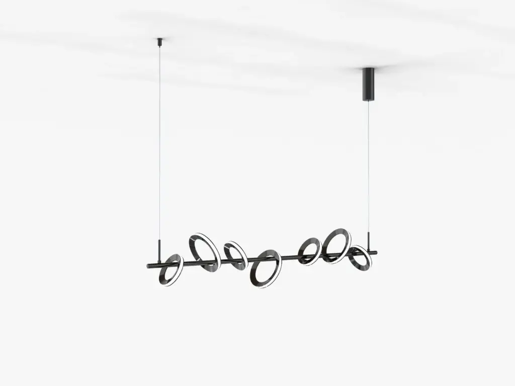 Indoor Linear LED Pendant Light CCT 3000K P0675-7D