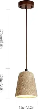 Travertine & PVC cable & canopy DD-8009