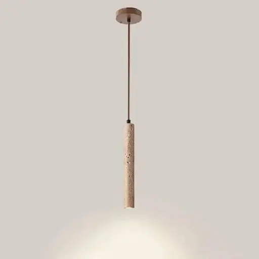Wabi Sabi Style Travertine Pendant Lamp    D-08