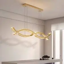 Bow Dining Light, CRYSTAL PENDANT 