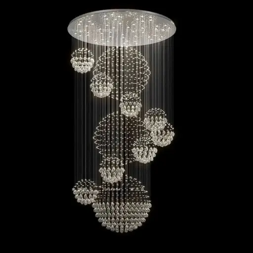 Stainless Steel & Crystal HQ-SPT05-120ss