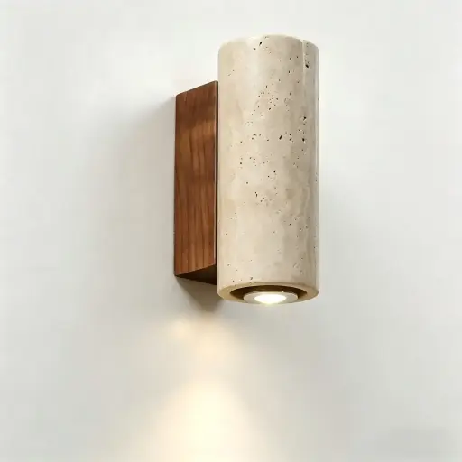 Nordic Modern Simple Yellow Cave Stone Wall Lamp BD-8063M