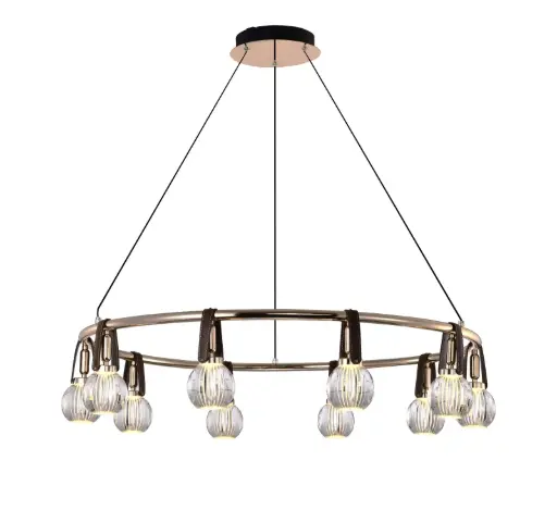 Ring Pendant Light 40W, AC220-240V 50/60HZ   IP20, CCT 3000K P0853-8C