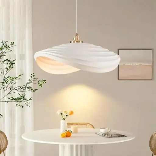 Nordic Style White Modern Ceiling Pendant Lamp A&B