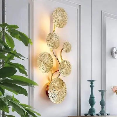 Lotus Leaf Art Wall Sconce Lamp HQ-A61-4